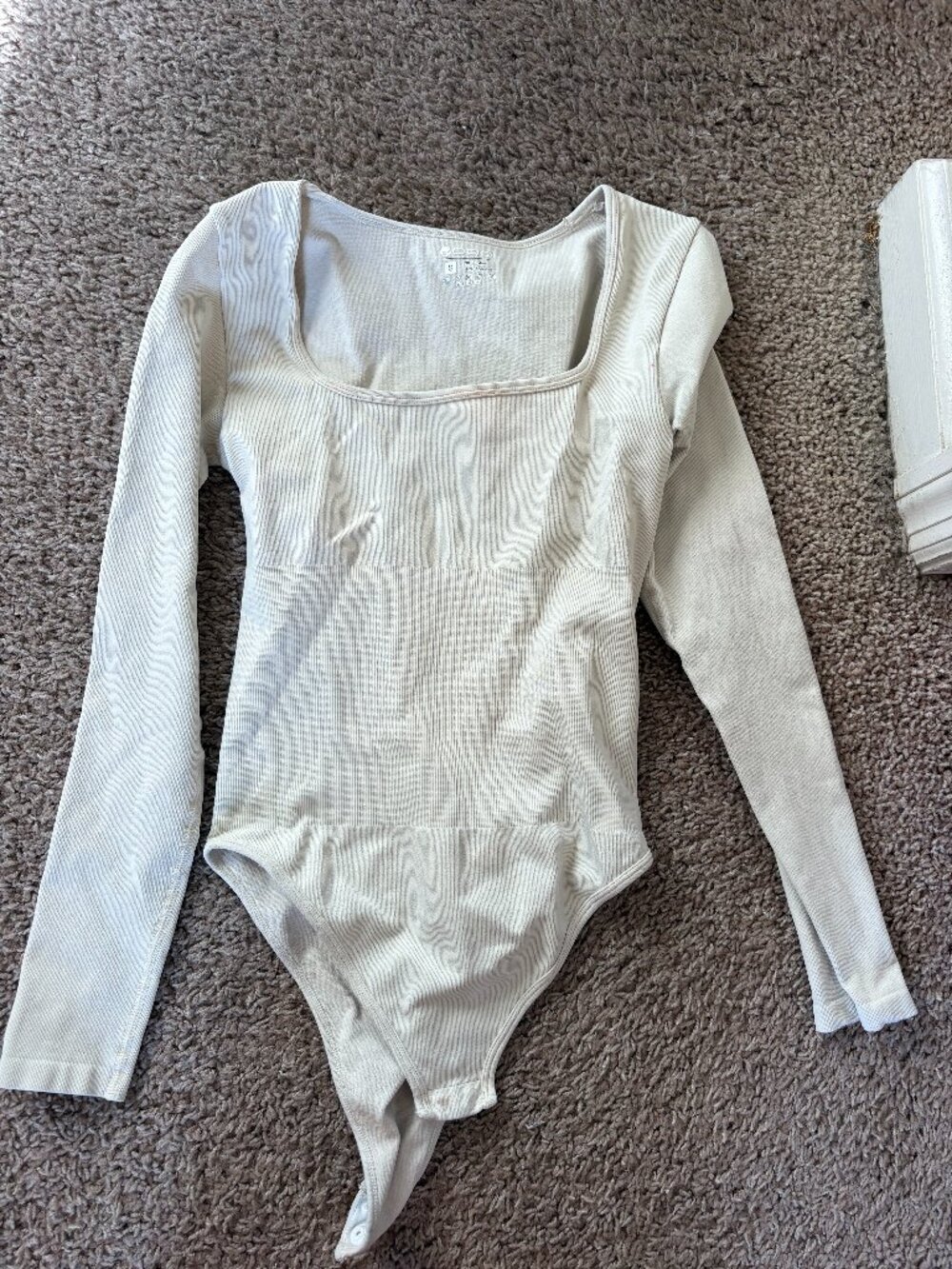 GREY BODY SUIT